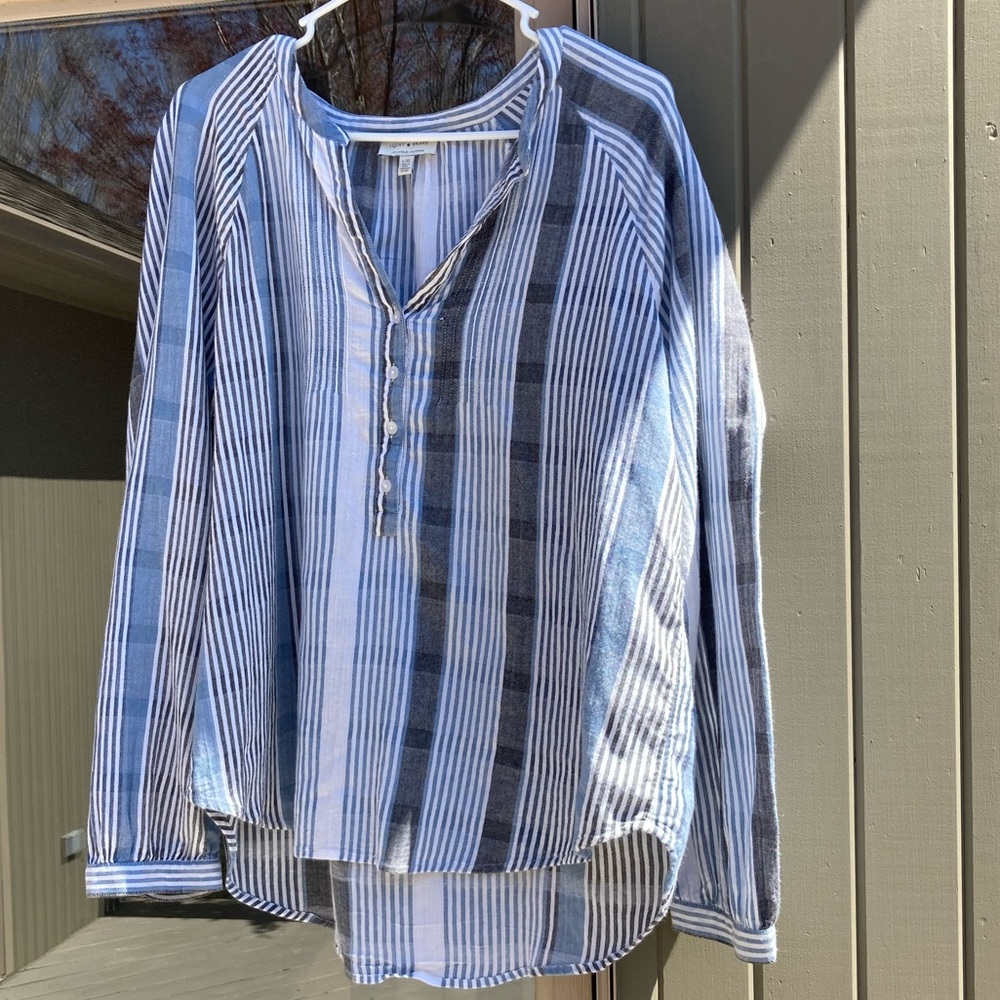 Lucky Brand Boho Blouse Size L